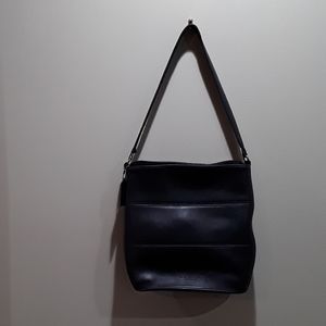 Coach Navy Leather Purse